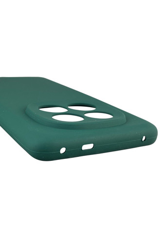 Чохол для Redmi Note 14 Pro Plus силіконовий з мікрофіброю нековзний на сяомі редмі нот 14 про плюс зелений Xiaomi (366388764)