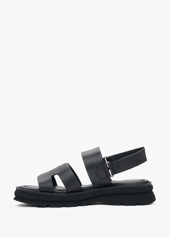 сандалии, цвет черный Estro