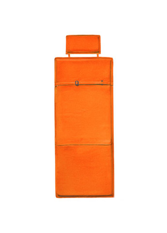 Матрас для шезлонга с подголовником 190х60х4 см оранжевый. No Brand (331770619)