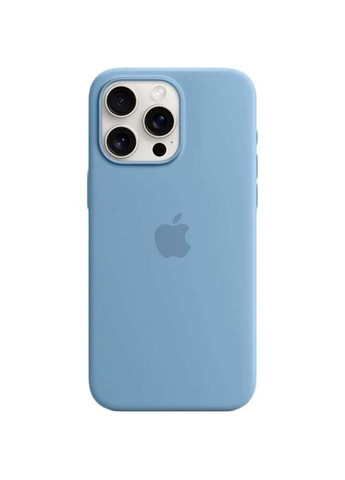 Чохол для iPhone 15 Pro Max Silicone Case with MagSafe Winter Blue (MT1Y3ZM/A) Apple (306746208)