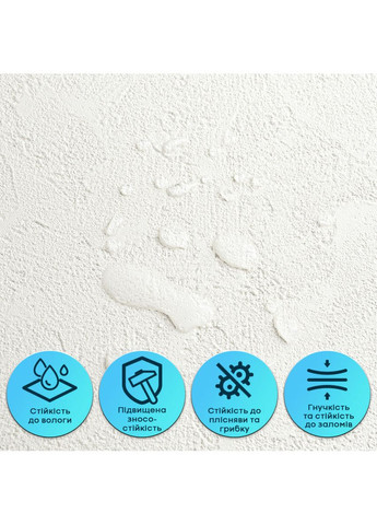 Самоклеюча гнучка штукатурка 600х600х2,5мм Біла SW-00002982 No Brand (372262302)
