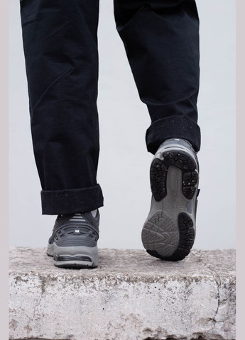 Серые мужские кроссовки текстильные легкие нью баланс 1906r серые No Brand