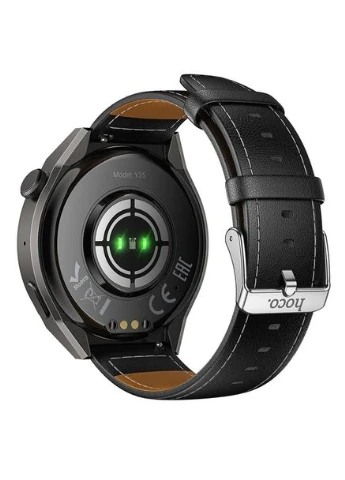 Смарт-годинник Y35 Smart Sports Watch (Call Version) Black Hoco (394661321)