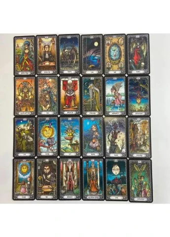 Карты Таро Темный Особняк Dark Mansion Tarot 80 шт (русский язык) Giggle Publishing (356117845)