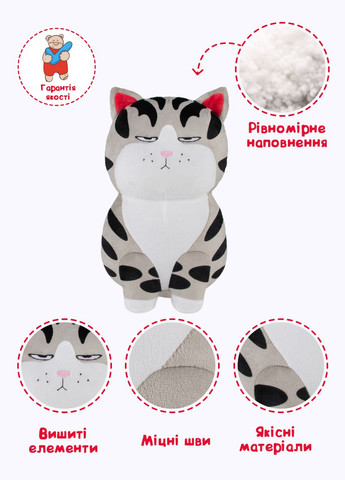 Подарункова іграшка "Кіт Котеко" (KOTK01_SU) INKATOYS (323252268)