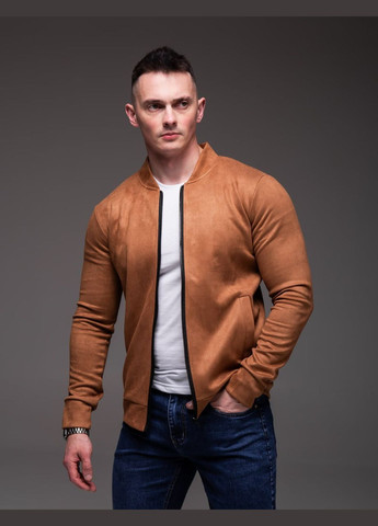 Коричневая демисезонная ветровка No Brand