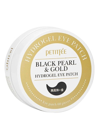 Гидрогелевые патчи для глаз Жемчуг-Золото Black Pearl&Gold Hydrogel Eye Patch 60 шт Petitfee & Koelf (289134741)