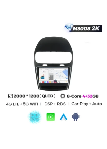 Штатна магнітола MS 2k Fiat Freemont (2011-2020) CarPlay QleD Mekede (384258940)