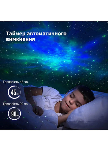 Лазерный ночник проектор космонавт астронавт звездное небо 23 см с пультом No Brand (371656945)