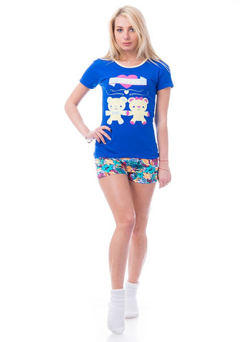 Прозорий жіночий комплект з шортиками Moda Love