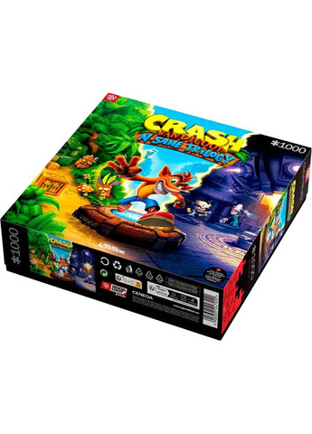Пазл Crash Bandicoot N Sane Trilogy 1000 эл. GoodLoot - (358885238)