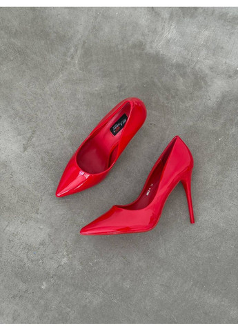 No Brand Стильные женские туфли красный з искусственная кожа, — всесезон (362648090)