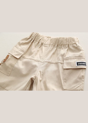 Комбинированный летний костюм на лето мальчику зеленая футболка fy 10490, размер 110 No Brand