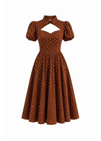 Коричнева сукня No Brand