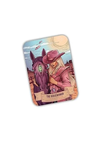 Карты Оракул Пастушки и пришельцы - Cowgirls and Aliens Oracle Видавництво ''Rockpool Publishing'' (397279031)