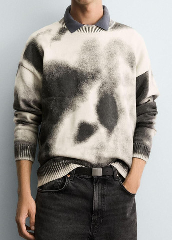 Комбінований світшот Zara абстрактний (362699109)