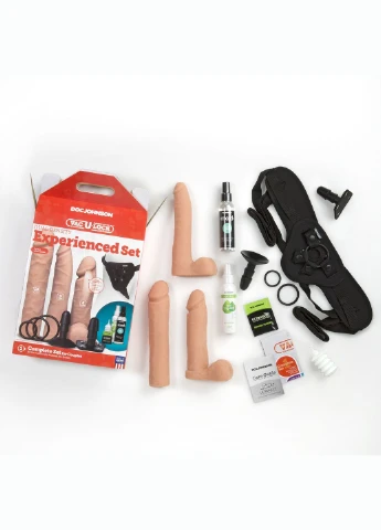 Набір для страпону Vac-U-Lock Dual Density Experienced Set - CherryLove Doc Johnson (284121355)