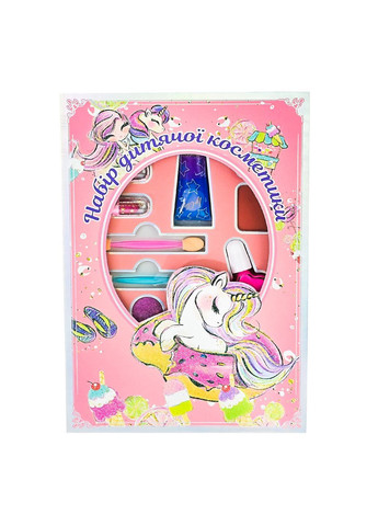 Детский набор косметики с палеткой теней, лаком и помадой - в ассортименте - No Brand VQ004 (371924448)