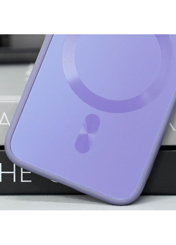 Чохол TPU+Glass Sapphire Midnight з MagSafe для Apple iPhone 15 Plus (6.7") Сиреневий Epik (372972205)