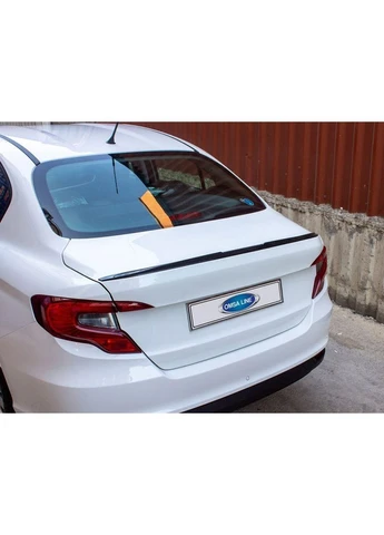 Спойлер LIP (, чорний) (119,1см *5,5см) для Fiat 2016- рр Sunplex Tipo (389782855)