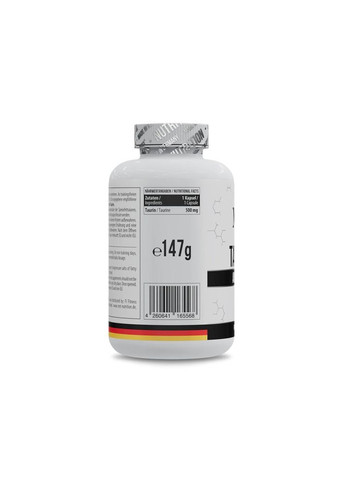 Таурін Taurine, 240 капсул для підтримки загального здоров'я MST (322416417)