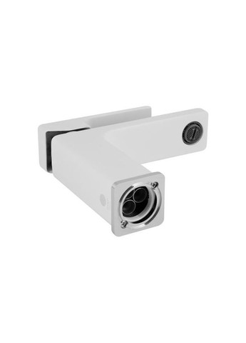 Змішувач для раковини Gemini (з гігієнічним душем) QTGEM272CRW45691 Chrome/White Qtap (320772804)