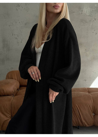 Черный демисезонный кардиган MonCher