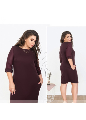 Темно-вишневое платье Liton