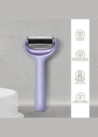 Роллер для игловой мезотерапии лица и тела MicroNeedle Face&Body Roller 9в1 purple GESKE (341526224)