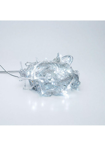 Новогодняя гирлянда штора 2х2 м 80 LED комнатная белый провод Белый ZWM2280LEDW Garlando (370801324)