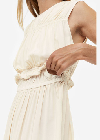 Молочное повседневный платье для кормящих H&M однотонное