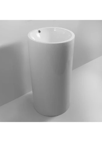 Раковина моноблок ELLIPSE-1101 460х460х855mm з переливом (MP6573) Mixxus (384191809)