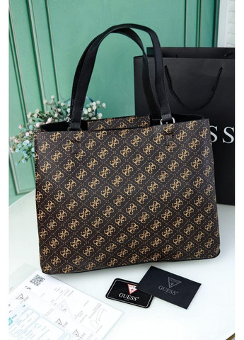 Сумка жіноча шопер Люкс коричневий No Brand (369935693)