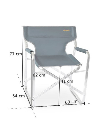 Кресло раскладное Director Chair 48x34x46 см Petrol (PNG 620.Petrol) Pinguin (322206939)