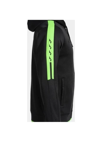 Толстовка черно-зеленая 103707.117 Joma OLIMPIADA (397847757)