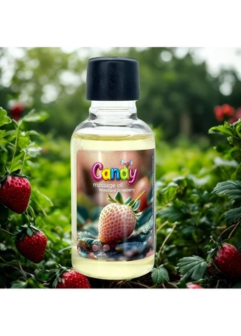 Масло массажное с ароматом Дикая земляника, 50 мл Candy (383112192)