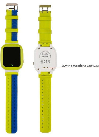 Smart Watch GO004 Splashproof Camera+Led Green UA UCRF Amigo (330031532)