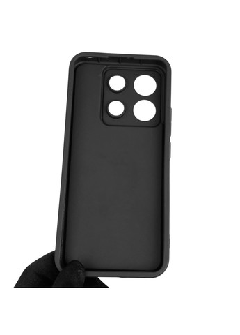 Чехол силиконовый Soft Touch с 3D принтом Майнкрафт для Redmi Note 13 Pro 5G черный (Полная защита камеры) Xiaomi (373425058)