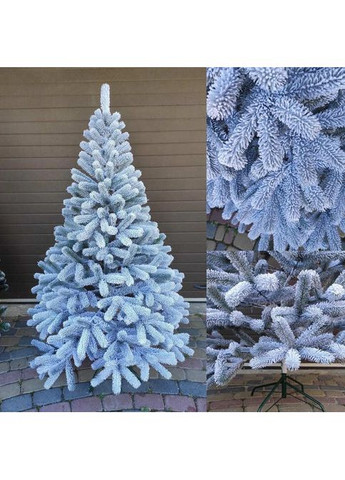 Литая искусственная елка Буковельська Премиум 1.8 м зеленая со штучным снегом 7141 Botanica (360880425)