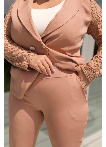 Костюм (піджак, штани), колір Світло-рожевий No Brand (361120118)