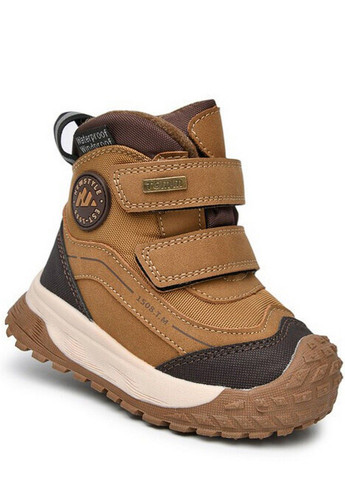 Коричневые кэжуал зимние сноубутсы на овчине p11753a Tom.M