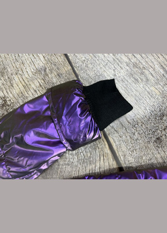 Фіолетова демісезонна куртка mikkimayc No Brand