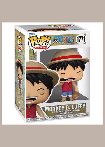 Фигурка Большой Куш Улыбающийся Луффи (80365) Funko Pop (326887595)