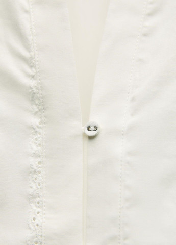 Молочна демісезонна блузка Zara