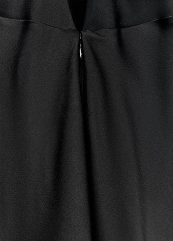 Черное вечернее платье Zara однотонное