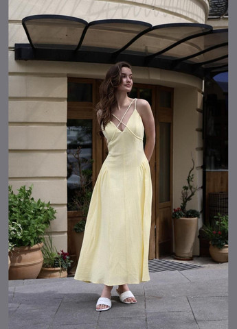 Літні сарафани жіночі для відпочинку на природі з відкритою спиною та завищеною талією Intruder (347579769)