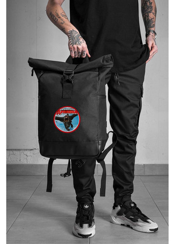 Повсякденний Рюкзак Роллтоп Шкільний Для Хлопчика З Принтом Як Приборкати Дракона Black Without (360655569)