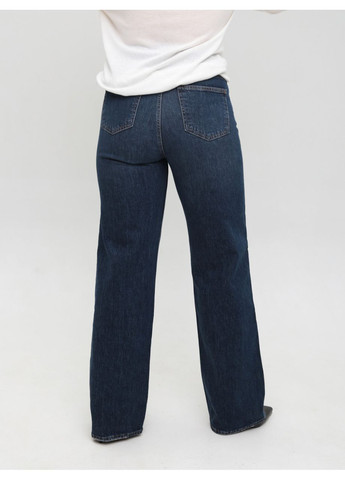Джинси жіночі темно-сині палаццо Палаццо Cracpot - (358501750)