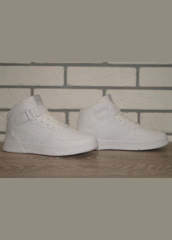 Хайтопи підліткові демісезонні / Черевики підліткові демісезонні білі FDEK (346753774)