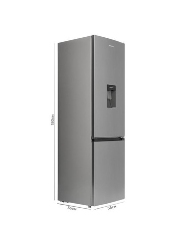 Холодильник HCHM260XWDE++ двухкамерный HEINNER
